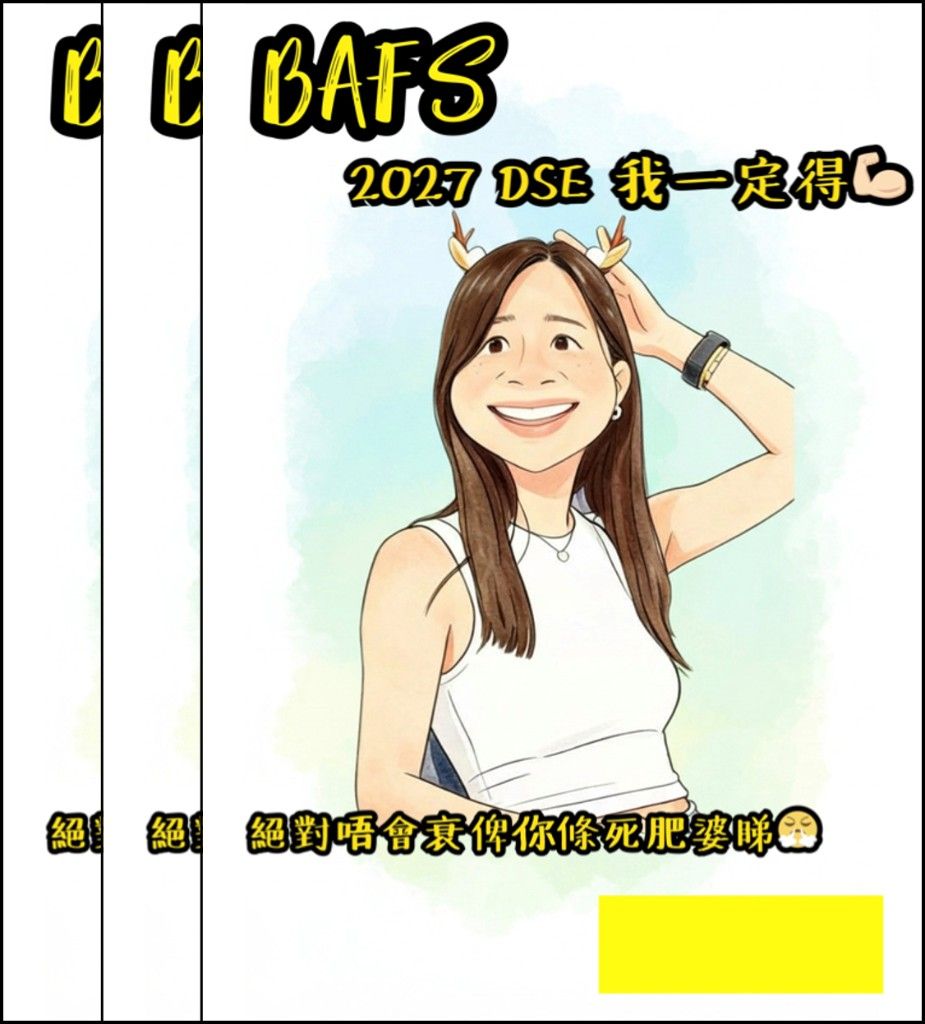 BAFS 2027 DSE 課程配套展示