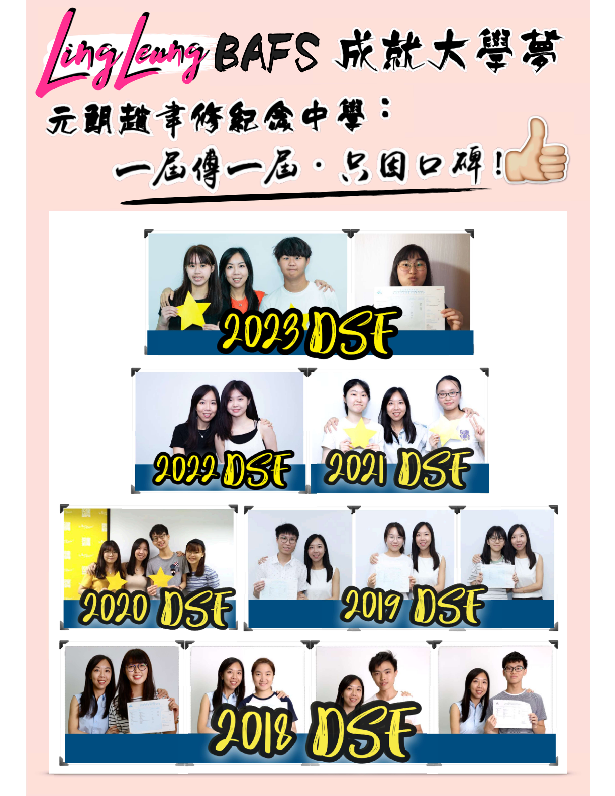 趙聿修紀念中學 DSE 星級成績